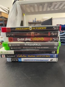 Lot Jeux Vidéo PS3 XBox One PS2 Xbox 360 Guitar Hero Diablo - Photo 1/1