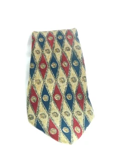Men's Silk Tie  VITO ANGELINA   MULTICOLOR  57" X 3.25  - Picture 1 of 7