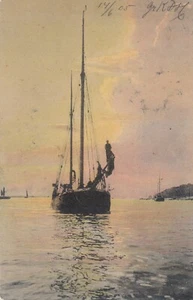 Österreich 1905 Marine Feldpostkarte - K.u.K. Marine POLA - Bild 1 von 2