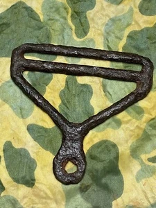 US WW2 101st Relic Waco Glider Seat Belt WWII 327 GIR Market Garden 1944 Crash - Picture 1 of 3