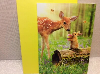 TARJETA DE FELICITACIÓN AVANTI PASCUA NUEVA CON SOBRE "Deseándote todos los milagros de..." Foto 1 de 2