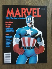 MARVEL THE YEAR IN REVIEW # 2 1990 FINE/VF CAPTAIN AMERICA  MIGNOLA DOCTOR DOOM