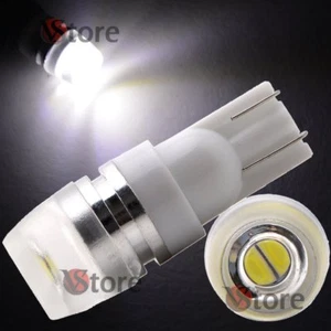 2 Led T10 Lampade 2 SMD 5630 Luci BIANCO Lente Posizione Targa Auto Lampada 5W - Imagen 1 de 1