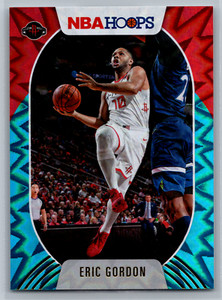 Eric Gordon 2020-21 Panini NBA Hoops Teal Explosion #127 Houston Rockets