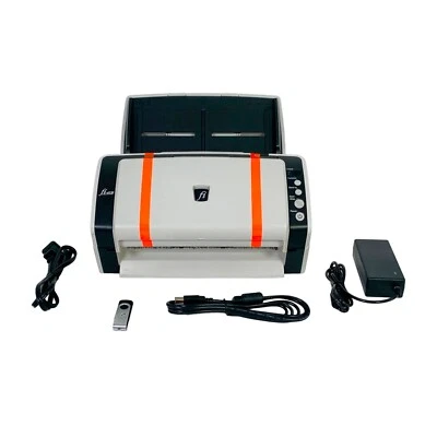 Pass-Through ADF Duplex Document Scanner for Office Work w/Bundle FAST SHIPPING! - Image 1 of 4