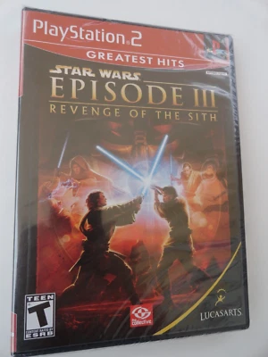 Star Wars Episode III Revenge of the Sith GREATEST HITS PS2 NTSC USA GAME NEW - Image 1 of 4