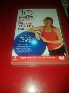 10 Minute Solution - Pilates On The Ball (DVD, 2009) - Picture 1 of 1