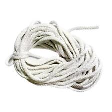 10 Meters 5mm Soft Braided Cotton Bleached Rope Piping Cord   Use