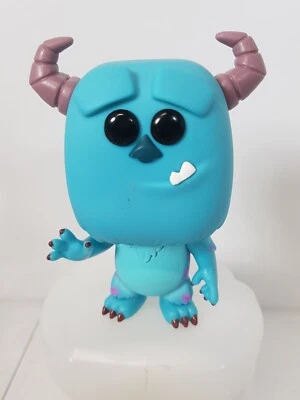 Vinilo Pop Monsters Disney Pixar Sulley Flocked #385 Foto 1 de 4