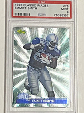 1995 Classic Images Classic  Emmitt Smith #75🔥PSA 9🔥Dallas Cowboys 🏈HOF