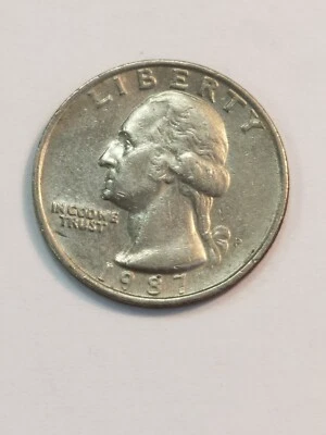 United States of America quarter dollar 1987 #315 - Image 1 of 2