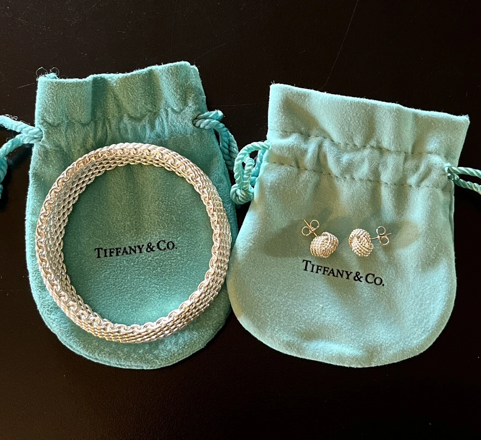 Tiffany & Co Bracelet and Earrings  - Image 1 of 4