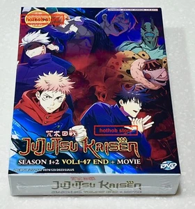Jujutsu Kaisen (Season 1&2: VOL.1 - 47 End + Movie) ~ English Dubbed ~ DVD - Picture 1 of 6