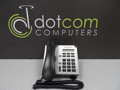 SHORETEL IP 115 VOIP Phone IP115 Silver Display Phone Refurbished - Image 1 of 3