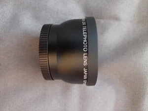 Japan Optics Digital HD 2x Tele Kamera Objektiv mit Softcase Modell #1452T - Bild 1 von 11