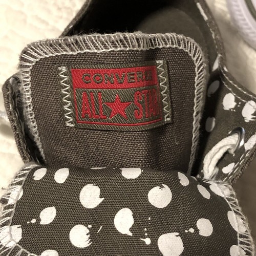 Converse grigie tagli bassi taglia 7 nuove