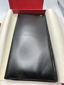 Cartier Long Wallet - Black Calfskin Leather - Picture 1 of 13