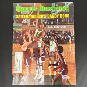 Bill Cartwright Signed SI Magazine PSA/DNA USF Autographed - Picture 1 of 2
