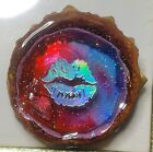 Knobcone Colorful Neon Resin Filled Slice Pendant