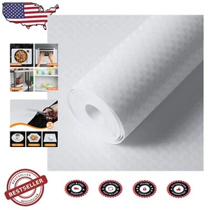 Non-Slip BPA-Free EVA Shelf Liners – Versatile 11.8"x393.7" Drawer & Fridge Mats - Picture 1 of 10