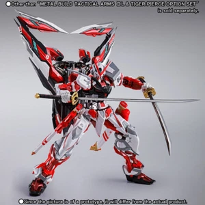 BANDAI METAL BUILD ASTRAY Red Gundam TACTICAL ARMS II L & TIGER PIERCE OptionSet - Picture 1 of 9