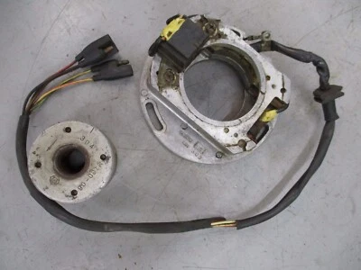 Yamaha MX250 MX360 MX 250 360 1973-74 ESTATOR MAGNETO VOLANTE CDI 364-85500-11 Foto 1 de 4