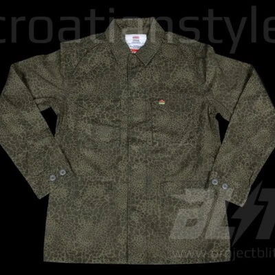 Jaqueta SS12 SUPREME FIELD VERDE CAMUFLAGEM TAMANHO M MÉDIA 2012 - Imagem 1 de 3