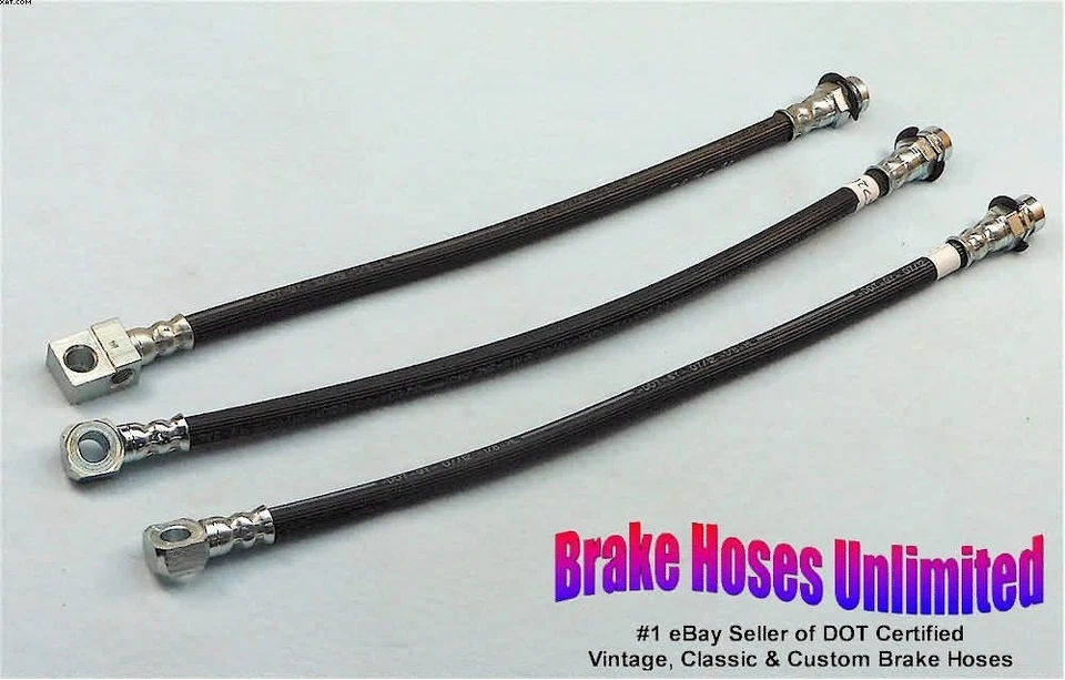 BRAKE HOSE SET Pontiac Grand Prix 1974 1975 1976 - Image 1 of 1