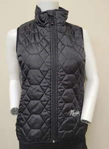 Marker Womens Size Small Black Quilted Full Zip Vest - Picture 1 of 3