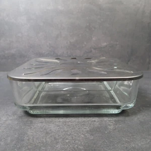 Edelstahl Glas Stövchen Teestövchen Brass Warmer daha sıcak plus - Picture 1 of 10