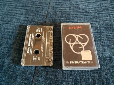 Deicide insineratehymn cassette MC Cannibal Corpse Broken Hope Sinister Obituary - Image 1 of 4