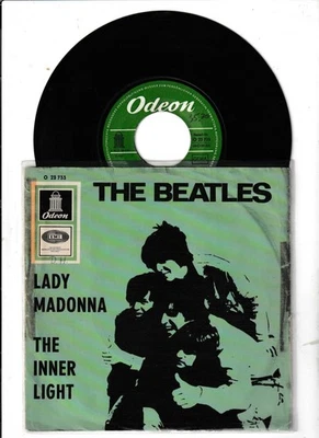 7"-Vinyl-Single: THE BEATLES - Lady Madonna / The Inner Light (1968) - Bild 1 von 2