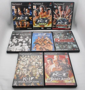 PS2 K-1 WORLD GRAND PRIX 2001 2002 2003 2005 MAX 2006 DYNAMITE 8games Japan K1 - Picture 1 of 12