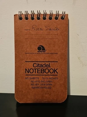 Vintage Citadel Pocket Notebook - Image 1 of 4
