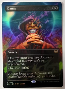 Magic The Gathering Duskmourn - Aborrent Oculus - Promoción FOIL Borderless - 0369 casi nuevo - Imagen 1 de 1