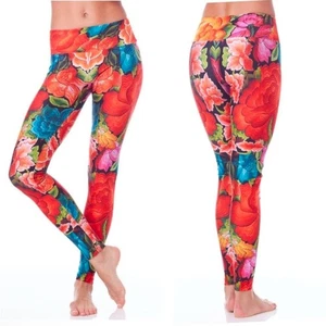 Goldsheep Floral Legging Size Small - Picture 1 of 7