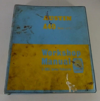 Manual De Taller Austin A40 Farina Mk. I + II Año 1958-1968 - Imagen 1 de 4