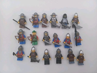 LEGO замок 18 минифигурки рыцари соколы рыцари лев рыцарь лес мужчин лот - Изображение 1 из 4