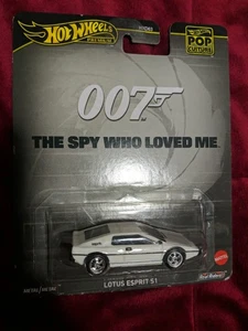 James Bond 007 Hot Wheels POP CULTURE Premium 2024 Lotus Esprit S1 - Picture 1 of 3