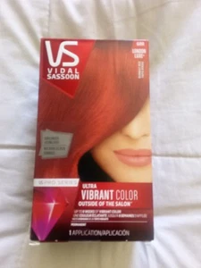 Vidal Sassoon 6 RR London Luxe Runaway Red Tapis Rouge Ultra Vibrant Color - Picture 1 of 4