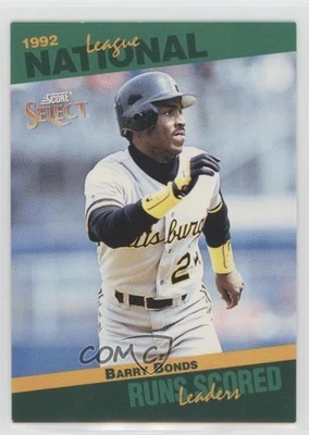 1993 Score Select League Leaders Barry Bonds #40 - Image 1 of 2