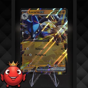 Carte Pokémon : Lucario EX 082/142 - SCR Couronne Stellaire - RR - NEUF - FR - Picture 1 of 12