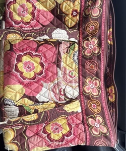 Vera Bradley gesteppte Tasche Blumen Handtasche - 2010 Muster Buttercup - Bild 1 von 8