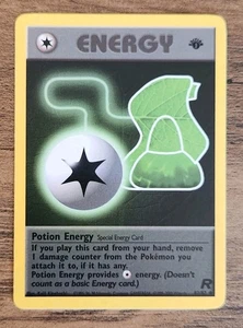 Potion Energy 82/82 LP 1st Edition 2000 Pokemon Team Rocket WOTC Card TCG - Picture 1 of 2