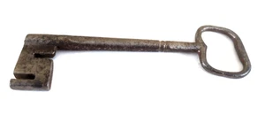 Antiker schmiedeeiserner HANDGESCHMIEDETER Skelettschlüssel um 1800 selten " groß - Bild 1 von 10