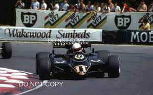LOTUS 91 TEAM 1982 BRITISH GRAND PRIX BRANDS HATCH 35MM SLIDE PHOTO SPEED - Picture 1 of 3