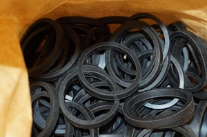 Lot of 100: K200 1-1/2 inch Slip Joint Square-Cut Rubber Washer 1.5" - Picture 1 of 6