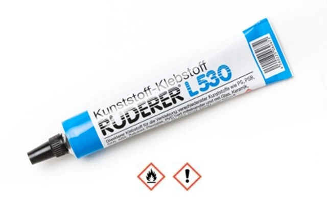 Modellbau Zubehör Ruderer L530 TF 20g Kunststoffkleber z.B. Polystyrol ABS - Bild 1 von 1