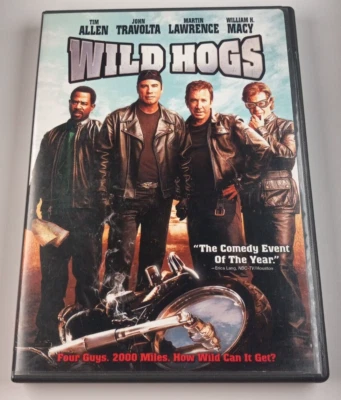 Wild Hogs (DVD) 2007 Tim Allen Martin Lawrence, John Travolta TESTED - Image 1 of 4