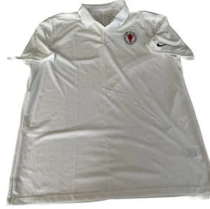 Base Bobby Nichols Fiddlesticks Nike Dri-fit Hombres Polo XL Golf Camisa Blanca - Imagen 1 de 8